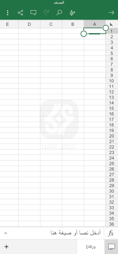 تطبيق اكسل 2024