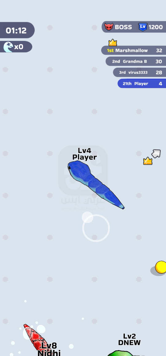 لعبة Snake Clash