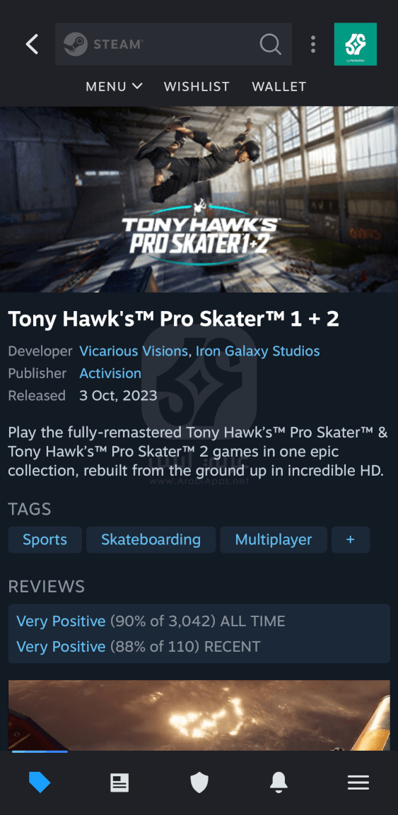 Steam للايفون