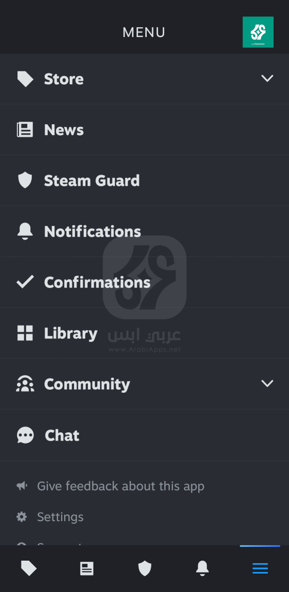 تنزيل تطبيق Steam للايفون