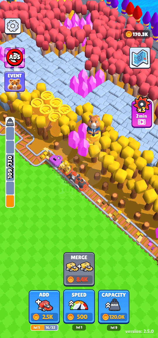 لعبة Train Miner APK