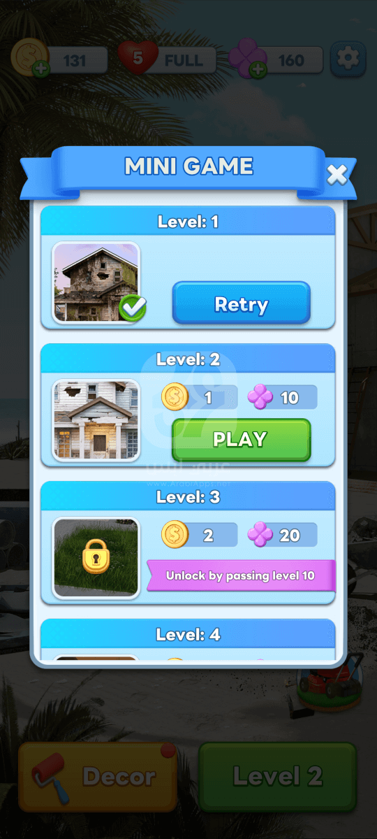 لعبة Screw Frenzy التحديث الأخير